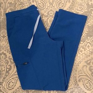 Figs Yola Skinny Royal Blue Petite Pants XSP